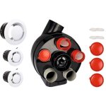 Axelair ? kit vmc simple flux autor�glable 5 piquages ? 3 bouches extraction � 80 / 125 mm ? d�bit 24 ...