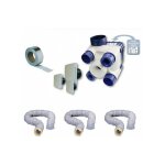 Soler et palau - kit vmc  hygrostat rglable 603116 unelvent complet avec gaines isoles