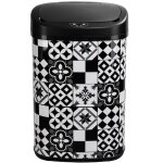 Kitchen move - poubelle de cuisine automatique majestic noir acier inoxydable 58 l