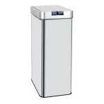 Kitchen move - poubelle de cuisine automatique silverlake argent acier inoxydable 70 l