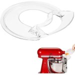Kitchenaid 4. 5 - 5 litre tilt - head mixer pourer shield (fits stainless steel, glass, ceramic bowls), ...