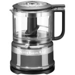 Kitchenaid mini - hachoir 0, 8 l gris argent - 5kfc3516ecu
