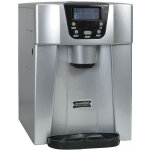 Kitchenchef - machine  glaons 140w 12kg / 24h et distributeur d'eau silver - kitchen chef - hzb12eau ...