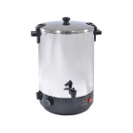 Kitchenchef - strilisateur de bocaux lectrique inox avec robinet et minuteur 28l 2500w - kitchen chef ...