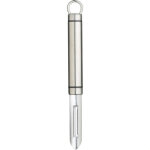 Kitchencraft professional - plucheur de pommes de terre et de lgumes, lame fixe, argent, 20. 5 cm