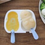 Kitchenware snowman ice bar maker