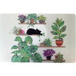 Set de table bug art chat et plantes par kiub Set de table bug art chat et plantes par kiub