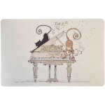Set de table chats sur le piano 43 cm Set de table chats sur le piano 43 cm