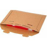 Kke - pochette carton avec fermeture par languettes 250 x 200mm - colis de 100 pochettes
