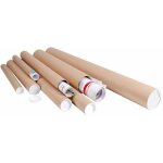 Kke - tube carton rond longueur totale 680mm - colis de 25 tubes