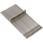 Lot de 50 aiguilles en acier pour machine  tricoter - accessoires de tissage compatibles avec modles ...