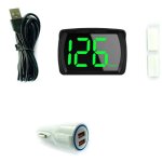 Affichage tte haute (hud) pour voiture - vitesse gps en km / h - cran led grand format - compatible ...