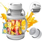 Blender portable sport 2l - bouteille multifonction avec 6 lames (18000 rpm) - batterie lithium usb - ...
