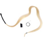 Crins de remplacement pour archet by304 - queue de cheval naturelle - compatible erhu, violon, alto, ...