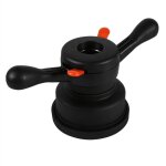 Kkmoon - crou papillon  dgagement rapide pour quilibreuse - filetage 40mm (pas 3mm) - outil changement ...