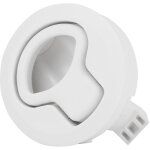 Loquet de porte pour camping - car et bateau - 1, 8 pouces - plastique renforc (noir / blanc) - systme ...