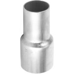 Rducteur de tuyau d'chappement en acier inoxydable 50mm?38mm - convertisseur universel - haute rsistance ...
