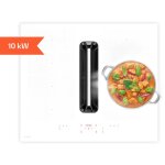 Klarstein airjet flexpro table  induction avec hotte intgre - cee a + , 600 m / h, 14 kw, 4 zones, ...
