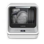 Klarstein amazonia mini lave vaisselle compact, 7 programmes, 5l rservoir ou raccordement, classe nergtique ...