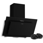 Klarstein athena hotte aspirante 60 cm - hotte dcorative incline, 404 m / h, led, a + + + , 3 vitesses, ...