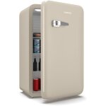 Klarstein audrey evo 90l mini frigo - r�tro, silencieux 40 db, thermostat r�glable, porte r�versible, ...