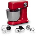 Klarstein bella evo robot p�tissier 1500w 5l bol inox, 12 vitesses, syst�me plan�taire, pulse, crochet, ...