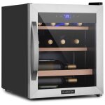 Klarstein - cave a vin, r�frig�rateur � vin avec porte en verre, cave � vin de vieillissement, zone unique, ...