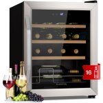 Klarstein - cave a vin, r�frig�rateur � vin avec porte en verre, cave � vin de vieillissement, zone unique, ...