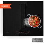 Klarstein chef - fusion prime table à induction avec hotte intégrée - 7200 w, boost 8400 w, 590 m³ / ... Klarstein chef - fusion prime table à induction avec hotte intégrée - 7200 w, boost 8400 w, 590 m³ / ...