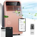 Klarstein climatiseur mobile silencieux, smart climatiseur 4 en 1, mode nuit, déshumidificateur, ventilateur, ... Klarstein climatiseur mobile silencieux, smart climatiseur 4 en 1, mode nuit, déshumidificateur, ventilateur, ...