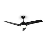 Klarstein - figo ventilateur de plafond 52' (132 cm) �, puissance : 55 watts, noir