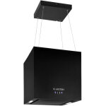 Klarstein - hotte lustre en �lot 596m� / h panneau led eek a