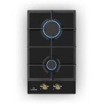 Klarstein - plaque de cuisson � gaz encastr�e , plaque � gaz, 2 br�leurs , gaz naturel / gaz propane, ...