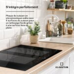 Klarstein - plaque induction electrique encastrable, 4 plaques chauffante, plaque induction 4 feux de ...