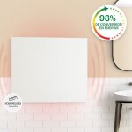 Klarstein - radiateur infrarouge mural, chauffage infrarouge 300w, panneau chauffant infrarouge puissant, ...
