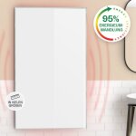 Klarstein radiateur infrarouge mural, chauffage infrarouge 600w, panneau chauffant infrarouge puissant, ...