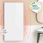 Klarstein - radiateur infrarouge mural, chauffage infrarouge 720w, panneau chauffant infrarouge puissant, ...
