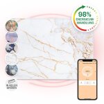 Klarstein - radiateur infrarouge mural intelligent, chauffage infrarouge 500w, panneau chauffant infrarouge, ...