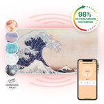 Klarstein - radiateur infrarouge mural intelligent, chauffage infrarouge 700w, panneau chauffant infrarouge, ...