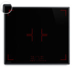 Klarstein redflame plaque induction 4 feux - 7000w boost, 60cm, curseur tactile, minuterie, s�curit� ...