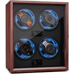 Klarstein - remontoir pour montres automatiques, remontoir de montre automatique pour 4 montres, remontoir ...