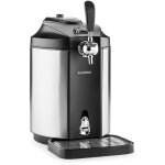 Klarstein skal tireuse  bire inox 5l, systme cartouches, pompe  bire, co2  pression, design lgant ...