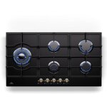 Klarstein tables de cuisson � gaz plaque de cuisson gaz � 5 br�leurs table de cuisson encastrable � 5 ...