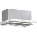 Klarstein velaire hotte aspirante 60cm, hotte � tiroir, 896 m� / h, classe a + + , commandes tactiles, ...