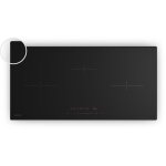 Klarstein velaire slim plaque induction 80cm - 3 zones, 5500w boost, curseur tactile, minuterie, scurit ...