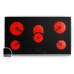 Klarstein verosteel plaque vitrocéramique 90 cm - 5 zones, 8400 w, commande tactile, minuterie & sécurité ... Klarstein verosteel plaque vitrocéramique 90 cm - 5 zones, 8400 w, commande tactile, minuterie & sécurité ...