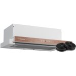 Klarstein - zenfusion hotte aspirante, 60cm hotte cuisine avec commande tactile, dbit 400 m / h, efficacit ...