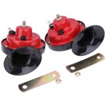 Klaxon camion 12v, double tonalit klaxon de voiture forme d'escargot 1105db, avertisseur sonore de ...