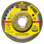 Klingspor - disque � �barber a 24 extra pour l'usinage de l'acier, � x �pais. : 230 x 8, 0 mm, mod�le ...