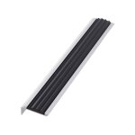 Klose besser ? nez de marche en aluminium anodis� argent 40 mm x 14 mm ? surface antid�rapante ? longueur ...